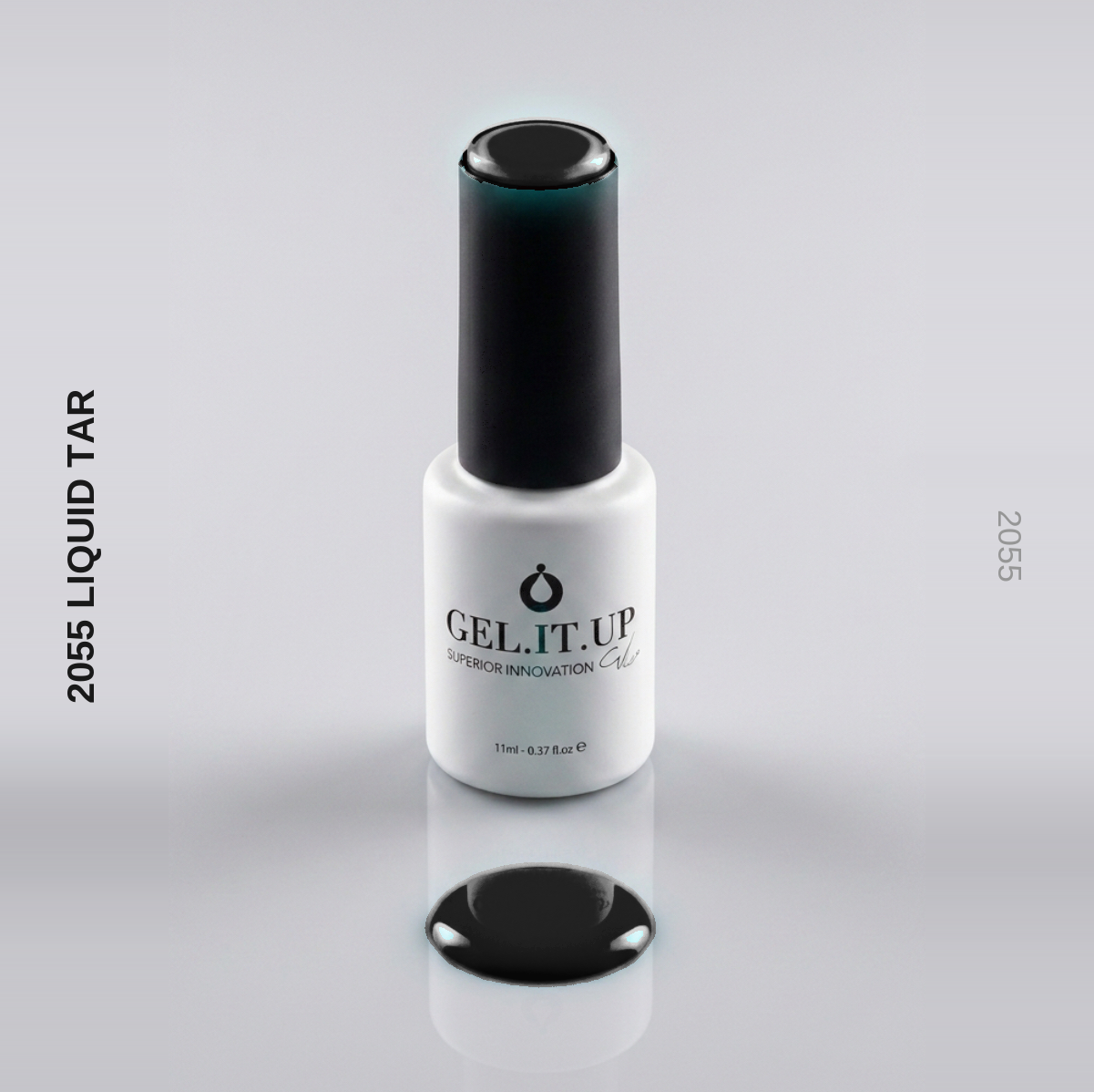 Gel It Up Russian Formula Gel Polish 2055 Liquid Tar