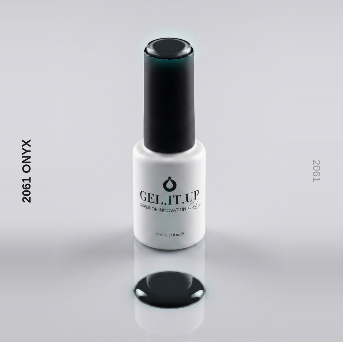Gel It Up Russian Formula Gel Polish 2061 Onyx