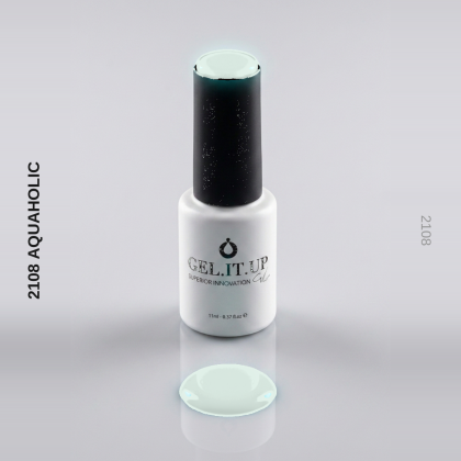 Gel It Up Russian Formula Gel Polish 2108 Aquaholic