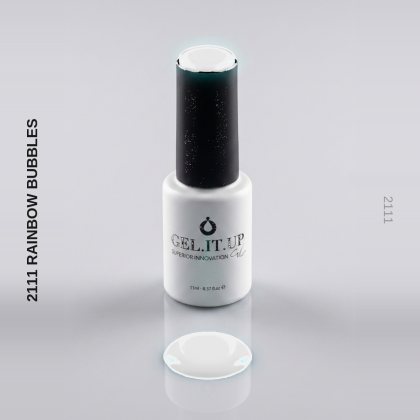 Gel It Up Russian Formula Gel Polish 2111 Rainbow Bubbles