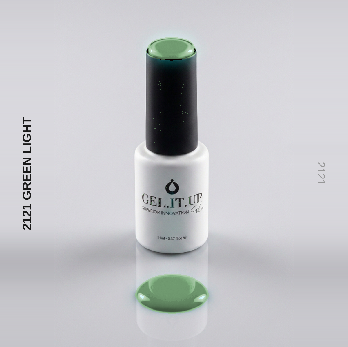 Gel It Up Russian Formula Gel Polish 2121 Green Light