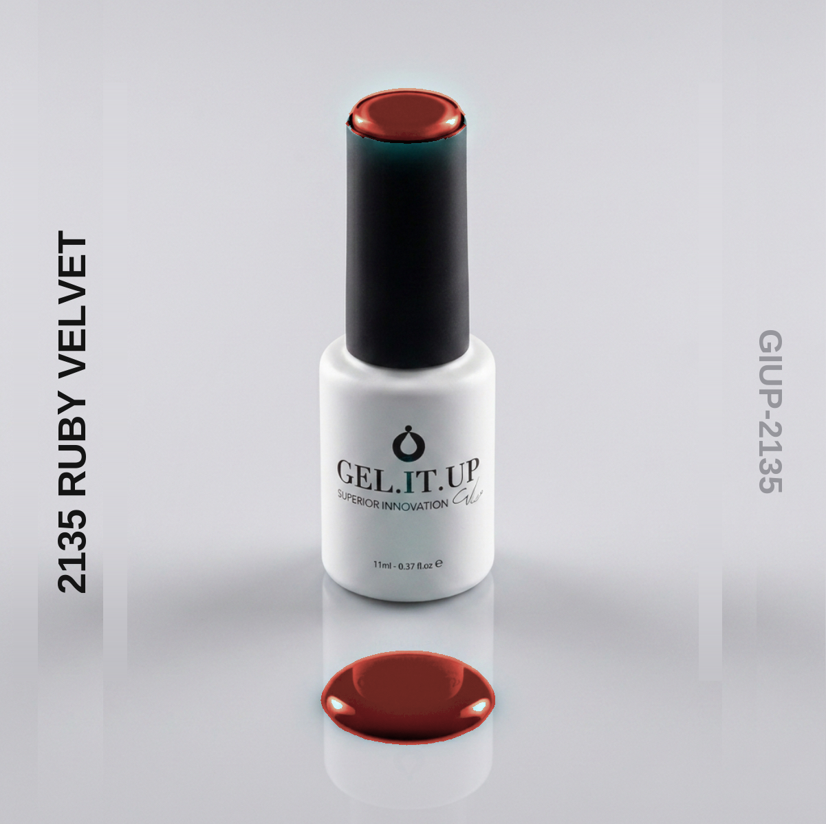 Gel It Up Russian Formula Gel Polish 2135 Ruby Velvet