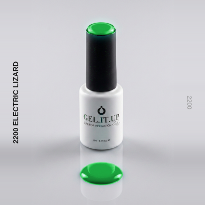 Gel It Up Russian Formula Gel Polish 2200 Electric Lizard