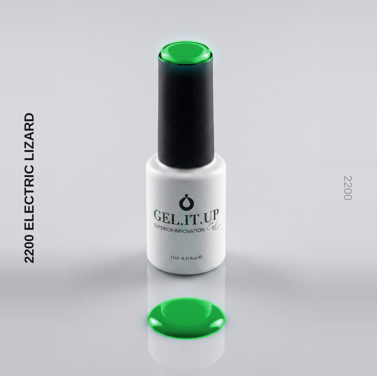 Gel It Up Russian Formula Gel Polish 2200 Electric Lizard