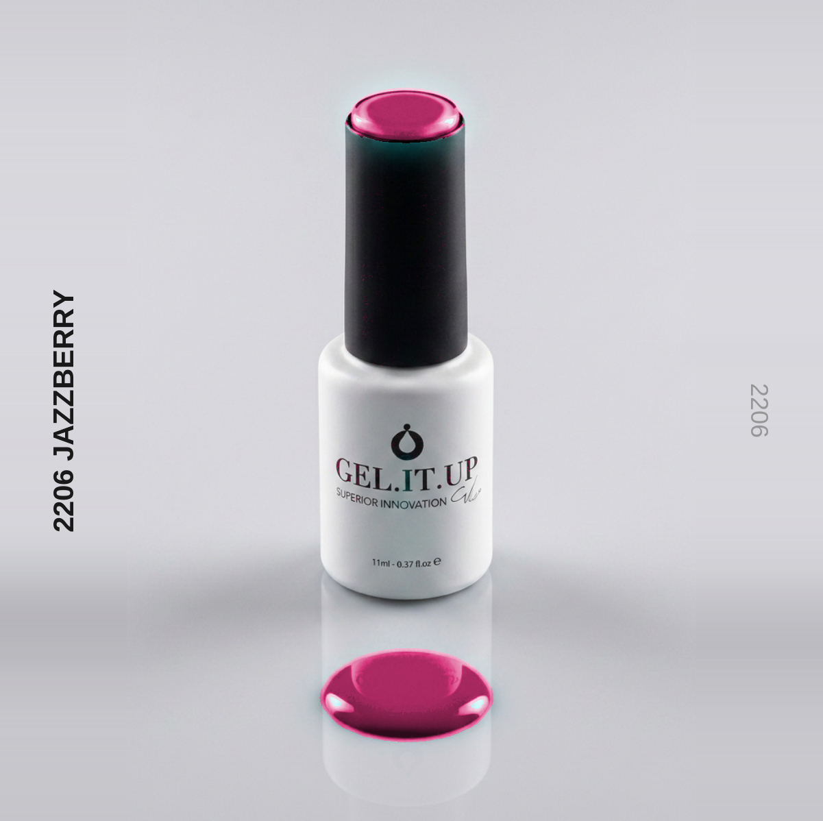 Gel It Up Russian Formula Gel Polish 2206 Jazzberry