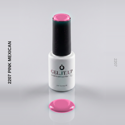 Gel It Up Russian Formula Gel Polish 2207 Pink Mexican