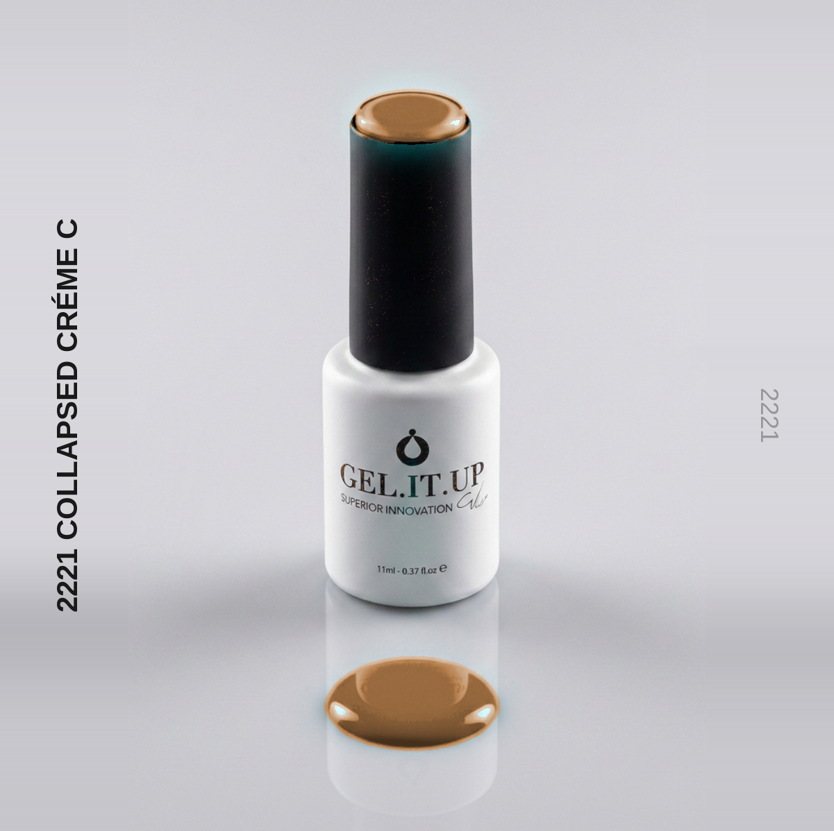 Gel It Up Russian Formula Gel Polish 2221 Collapsed Créme Caramel