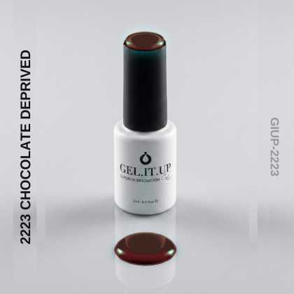 Gel It Up Russian Formula Gel Polish 2223 Chocolate Deprived