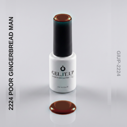 Gel It Up Russian Formula Gel Polish 2224 Poor Gingerbread Man