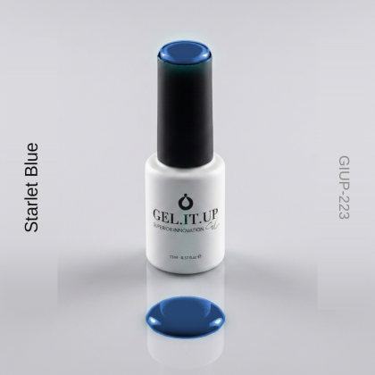 Gel It Up Glitter & Shimmer Gel Polish 223 Starlet Blue