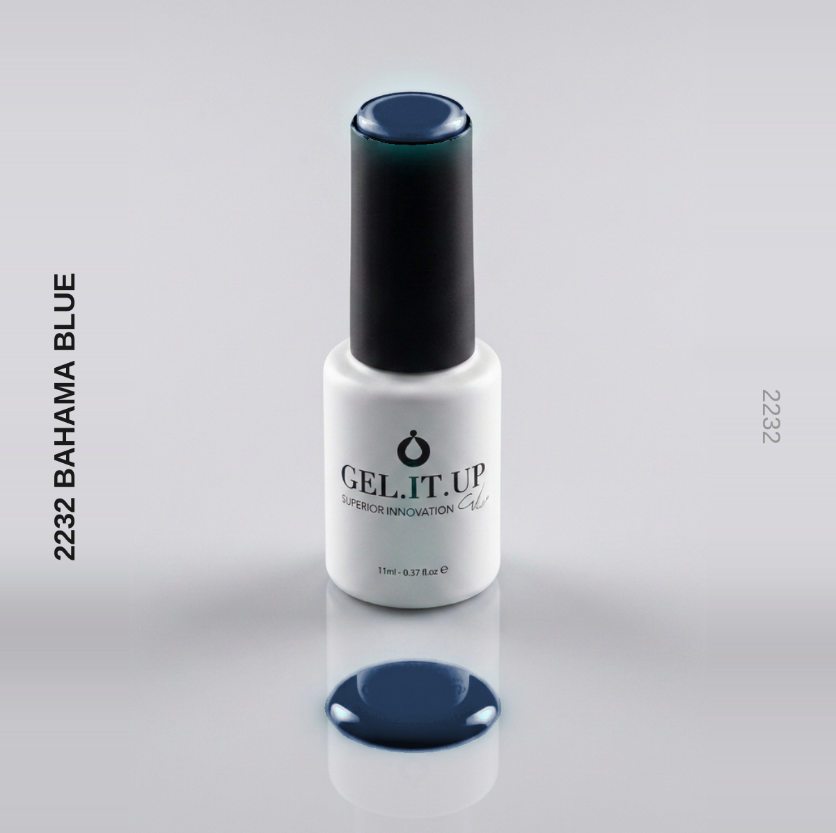 Gel It Up Russian Formula Gel Polish 2232 Bahama Blue