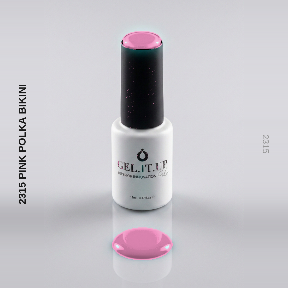 Gel It Up Russian Formula Gel Polish 2315 Pink Polka Bikini