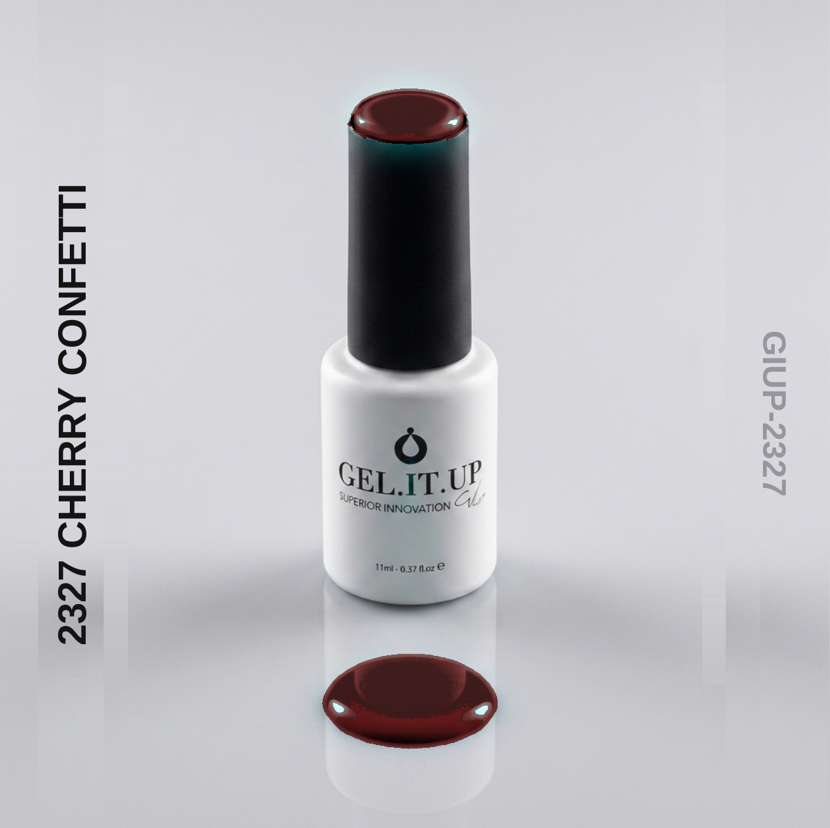 Gel It Up Glitter & Shimmer Gel Polish 2327 Cherry Confetti