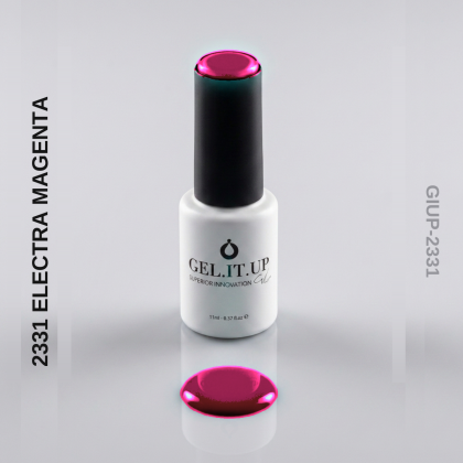 Gel It Up Glitter & Shimmer Gel Polish 2331 Electra Magenta