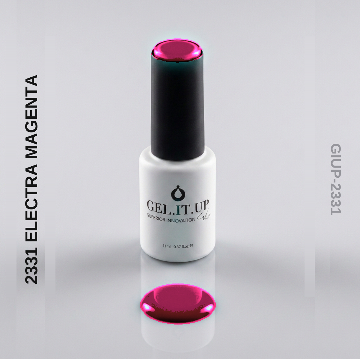 Gel It Up Glitter & Shimmer Gel Polish 2331 Electra Magenta