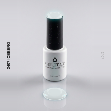 Gel It Up Russian Formula Gel Polish 2407 Iceberg