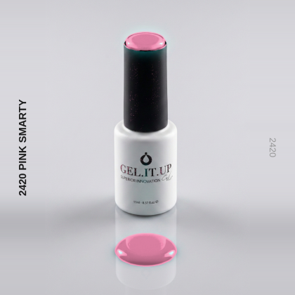 Gel It Up Russian Formula Gel Polish 2420 Pink Smarty