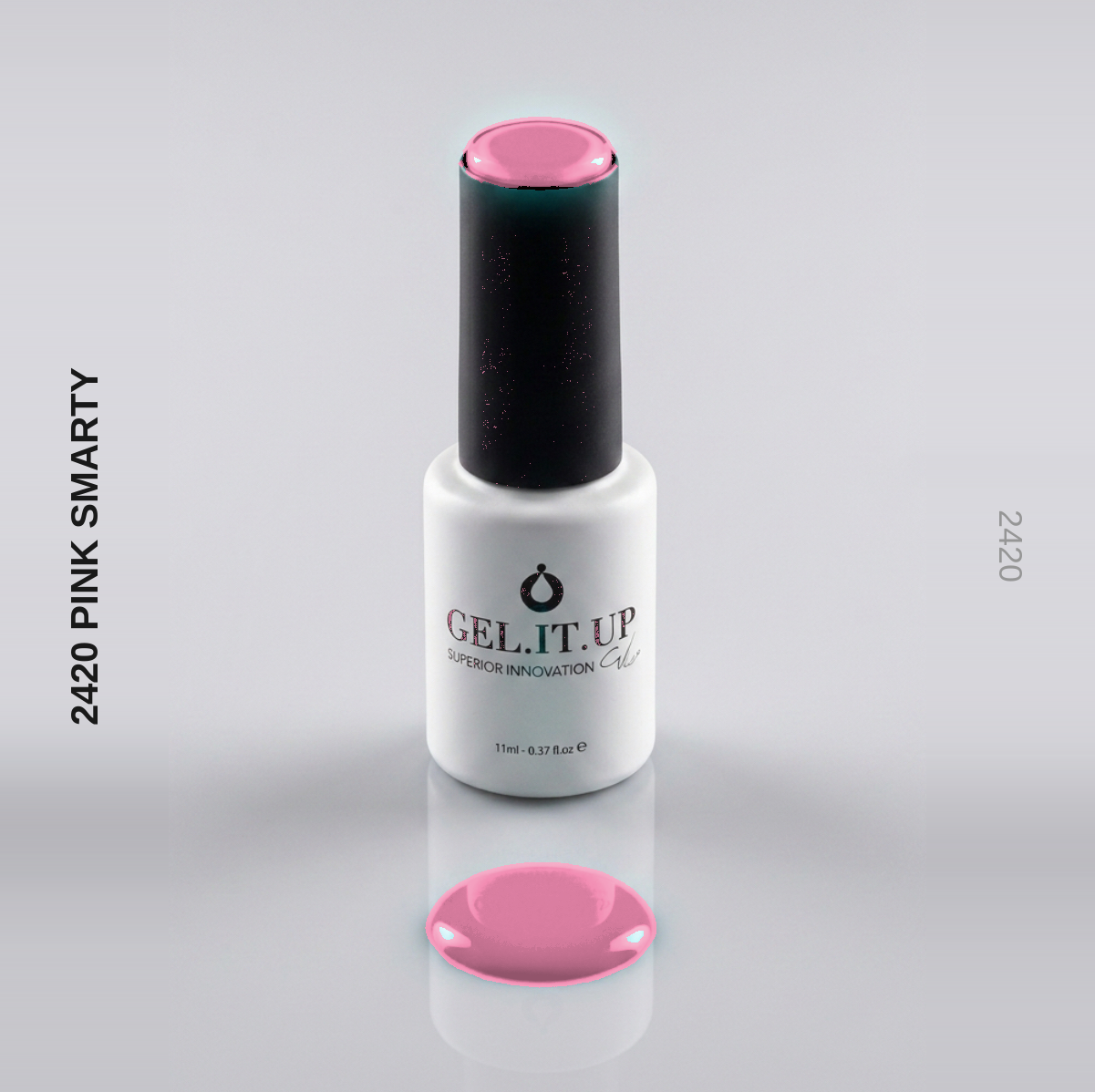 Gel It Up Russian Formula Gel Polish 2420 Pink Smarty