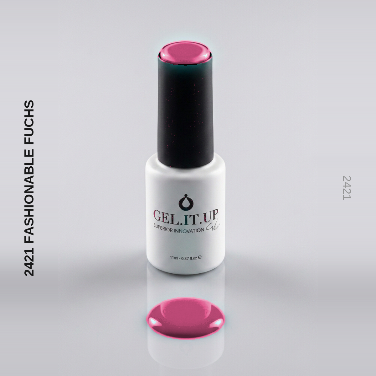 Gel It Up Russian Formula Gel Polish 2421 Fashionable Fuchs