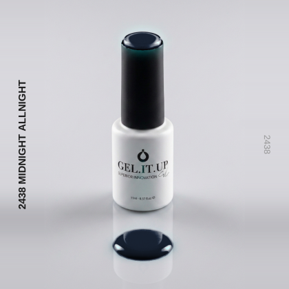 Gel It Up Russian Formula Gel Polish 2438 Midnight Allnight