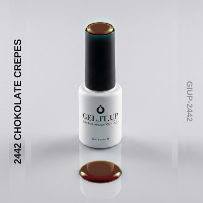 Gel It Up Russian Formula Gel Polish 2442 Chokolate Crepes