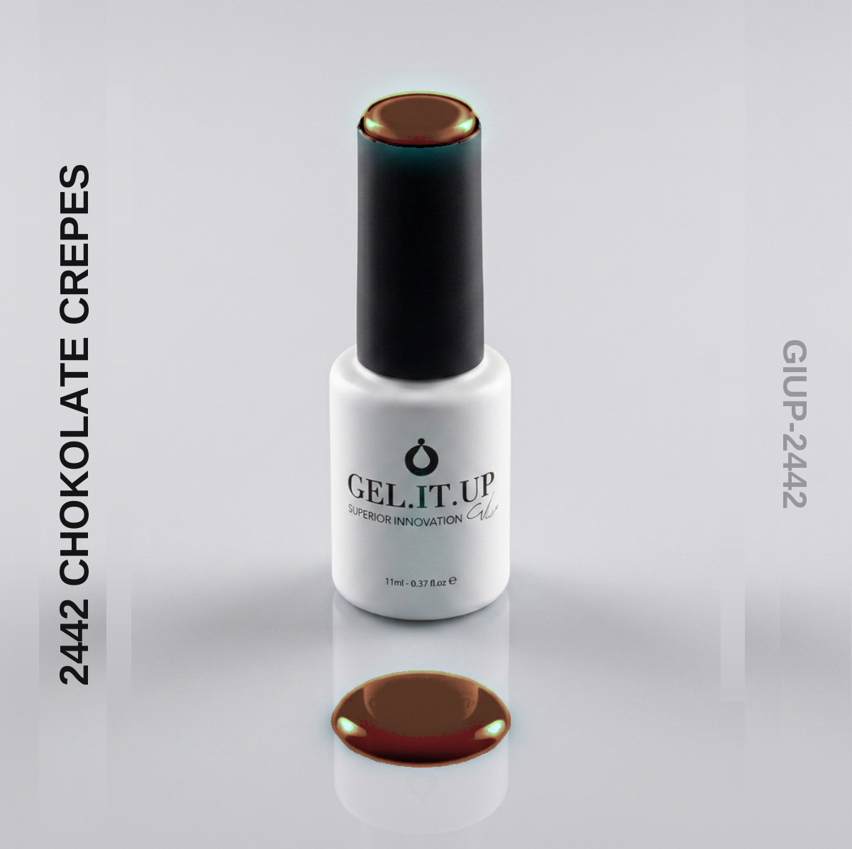 Gel It Up Russian Formula Gel Polish 2442 Chokolate Crepes