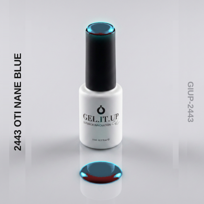 Gel It Up Russian Formula Gel Polish 2443 Oti Nane Blue