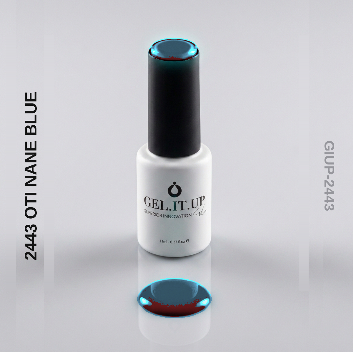 Gel It Up Russian Formula Gel Polish 2443 Oti Nane Blue