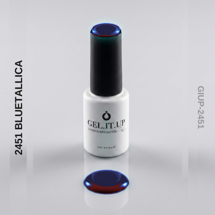 Gel It Up Russian Formula Gel Polish 2451 Bluetallica