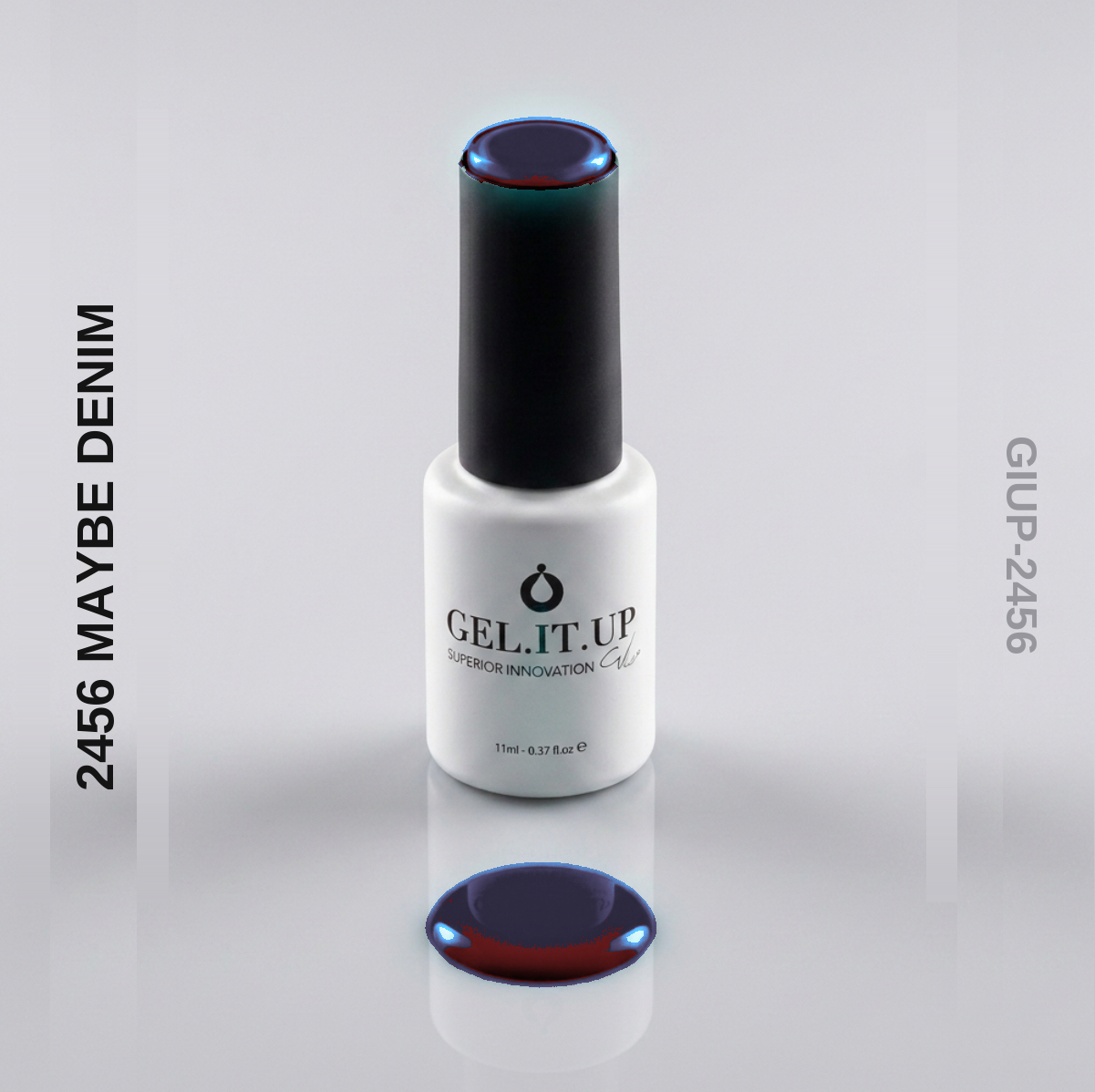 Gel It Up Russian Formula Gel Polish 2456 Maybe Denim
