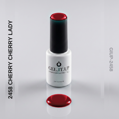 Gel It Up Russian Formula Gel Polish 2458 Cherry Cherry Lady