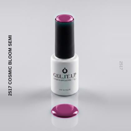 Gel It Up Russian Formula Gel Polish 2517 Cosmic Bloom Semi Clear