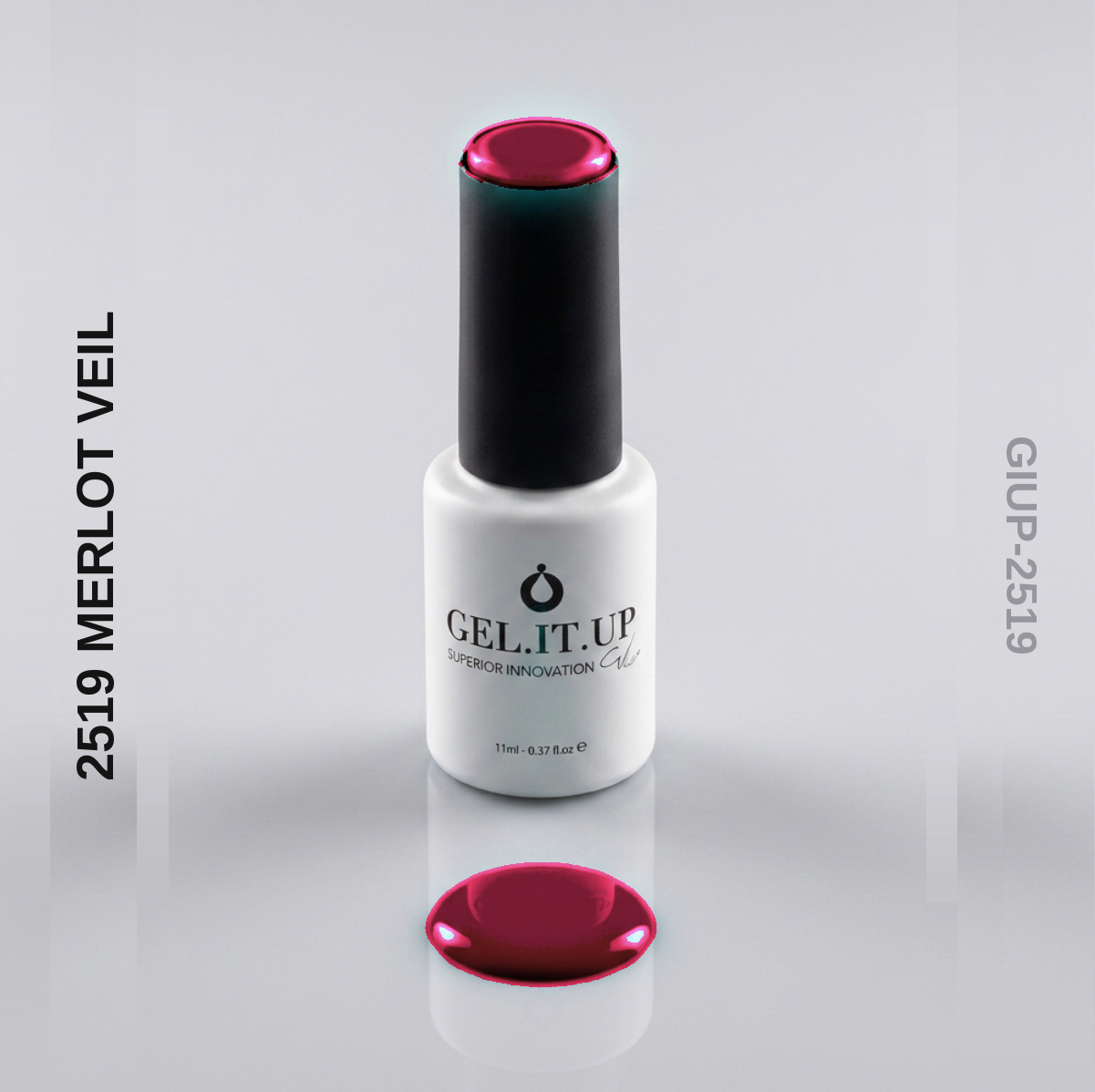 Gel It Up Russian Formula Gel Polish 2519 Merlot Veil