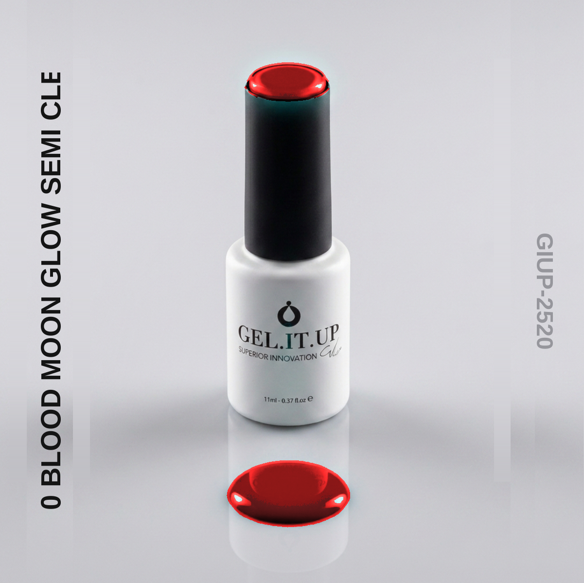 Gel It Up Russian Formula Gel Polish 2520 Blood Moon Glow Semi Clear