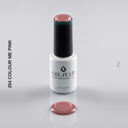 Gel It Up Glitter & Shimmer Gel Polish 254 Colour Me Pink
