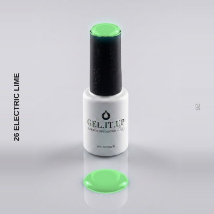 Gel It Up Russian Formula Gel Polish 26 Electric Lime