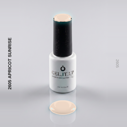 Gel It Up Russian Formula Gel Polish 2605 Apricot Sunrise