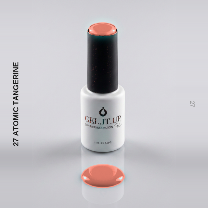 Gel It Up Russian Formula Gel Polish 27 Atomic Tangerine
