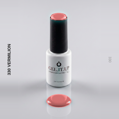 Gel It Up Russian Formula Gel Polish 330 Vermilion