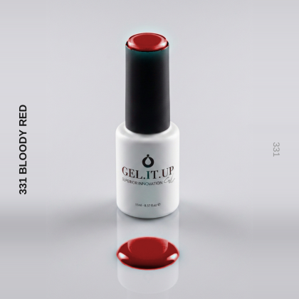 Gel It Up Russian Formula Gel Polish 331 Bloody Red