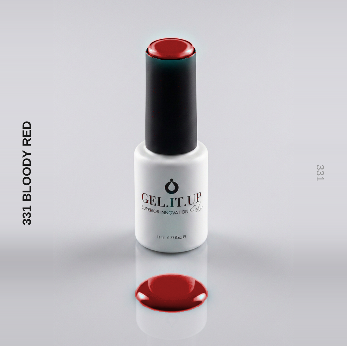 Gel It Up Russian Formula Gel Polish 331 Bloody Red
