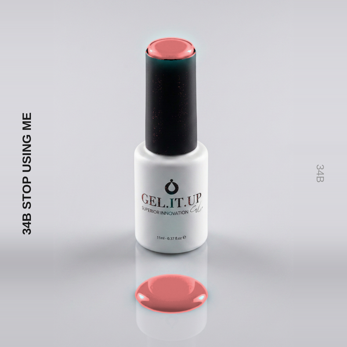 Gel It Up Russian Formula Gel Polish 34B Stop using me