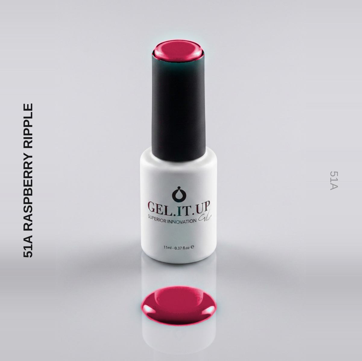 Gel It Up Russian Formula Gel Polish 51A Raspberry Ripple