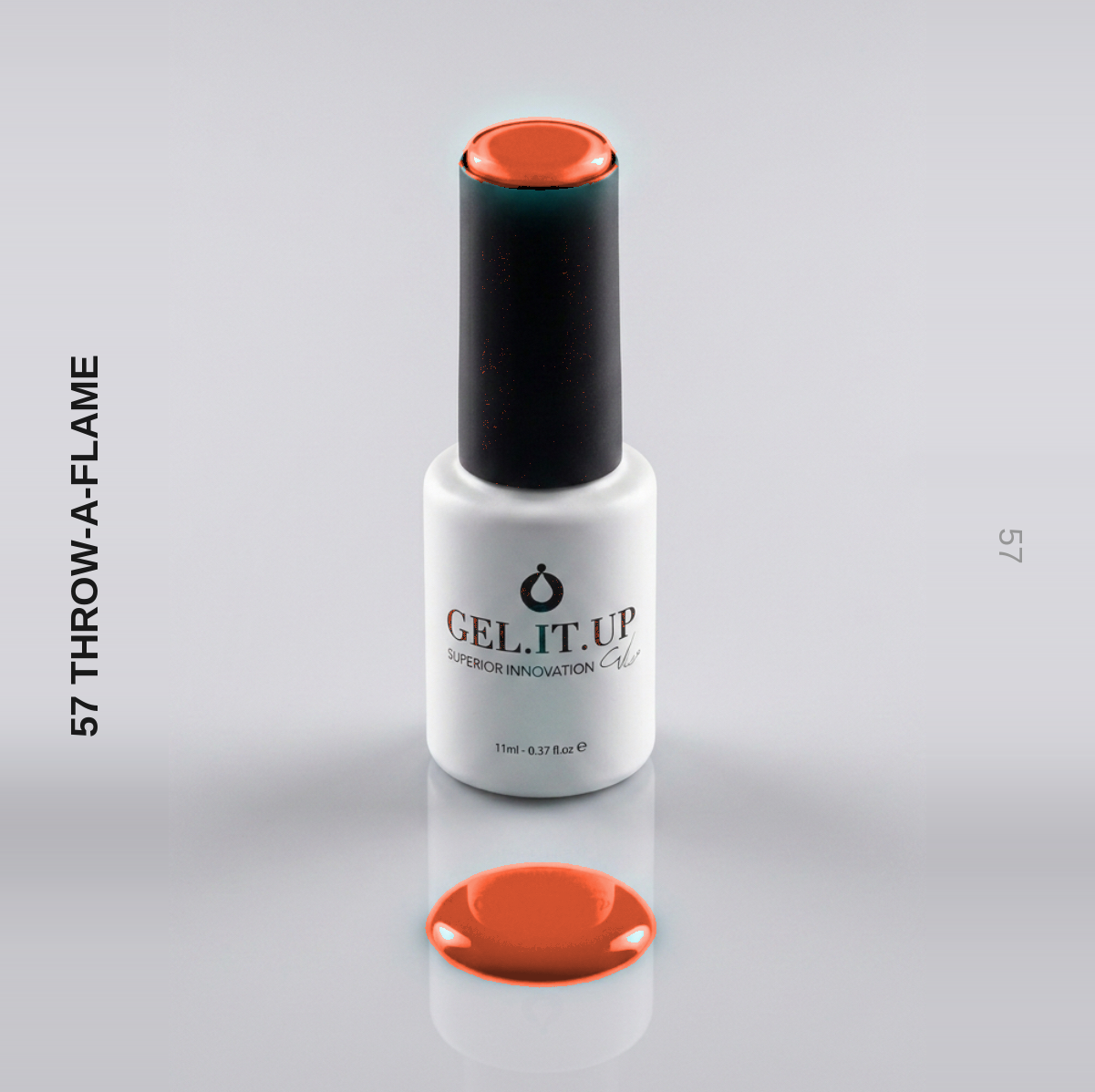 Gel It Up Russian Formula Gel Polish 57 Throw-A-Flame