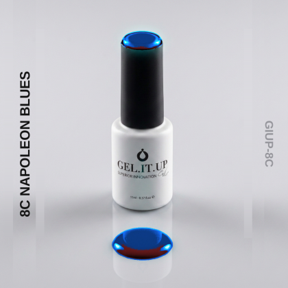 Gel It Up French & Nude Gel Polish 8C Napoleon Blues