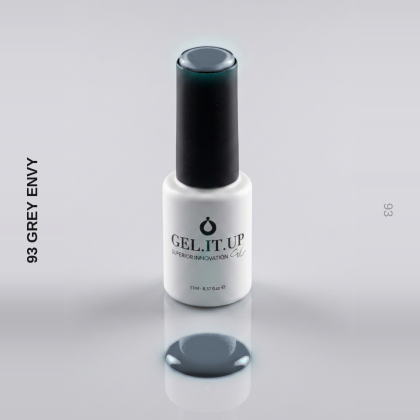 Gel It Up Russian Formula Gel Polish 93 Grey Envy
