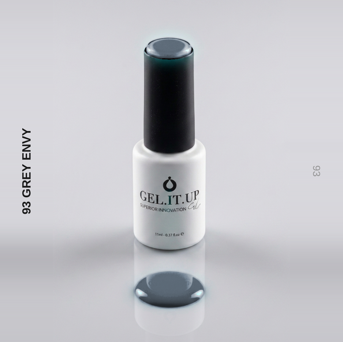Gel It Up Russian Formula Gel Polish 93 Grey Envy