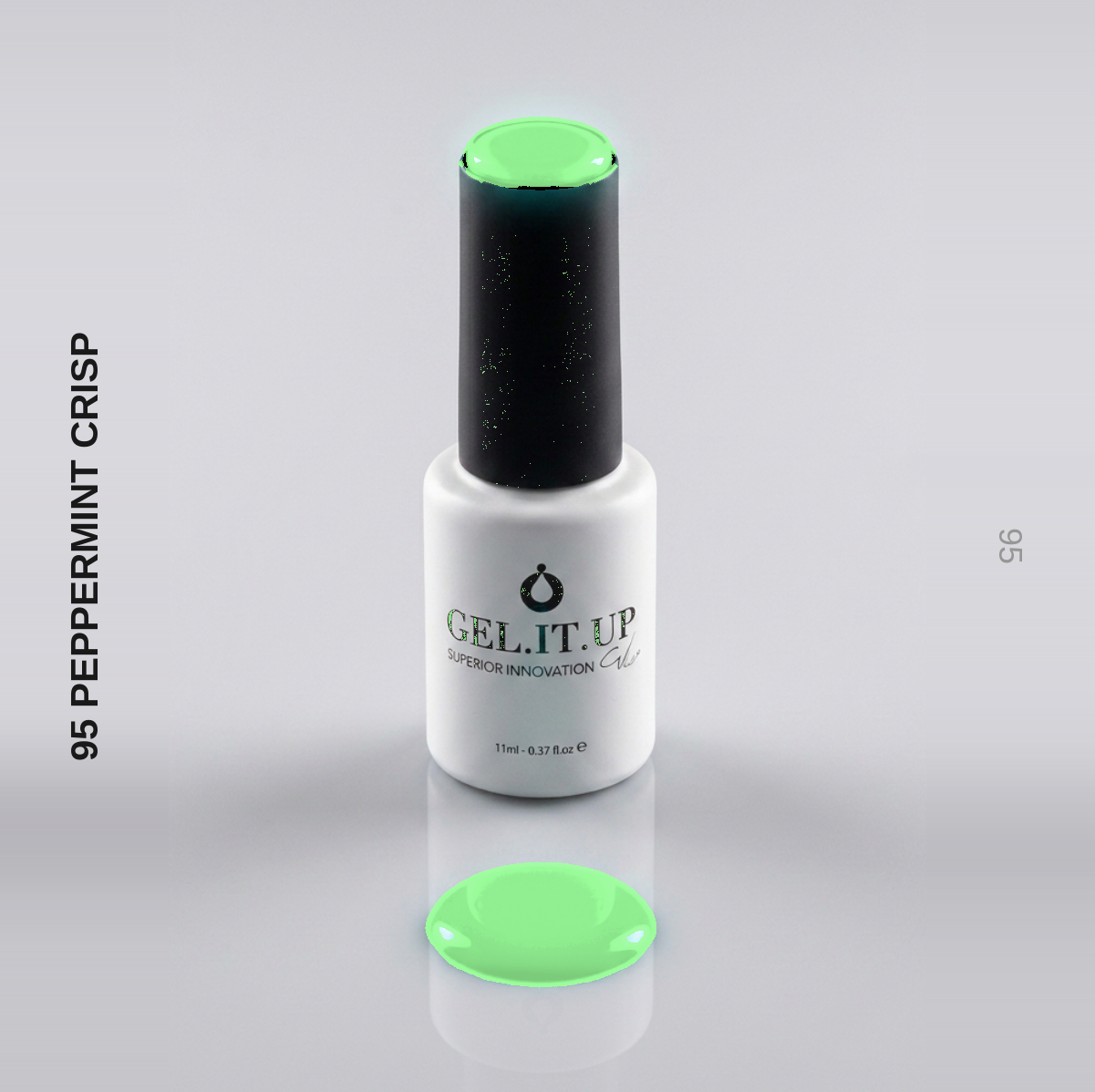 Gel It Up Russian Formula Gel Polish 95 Peppermint Crisp