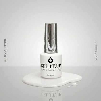 Gel It Up 5-in-1 Superior Base Coat Milky Glitter