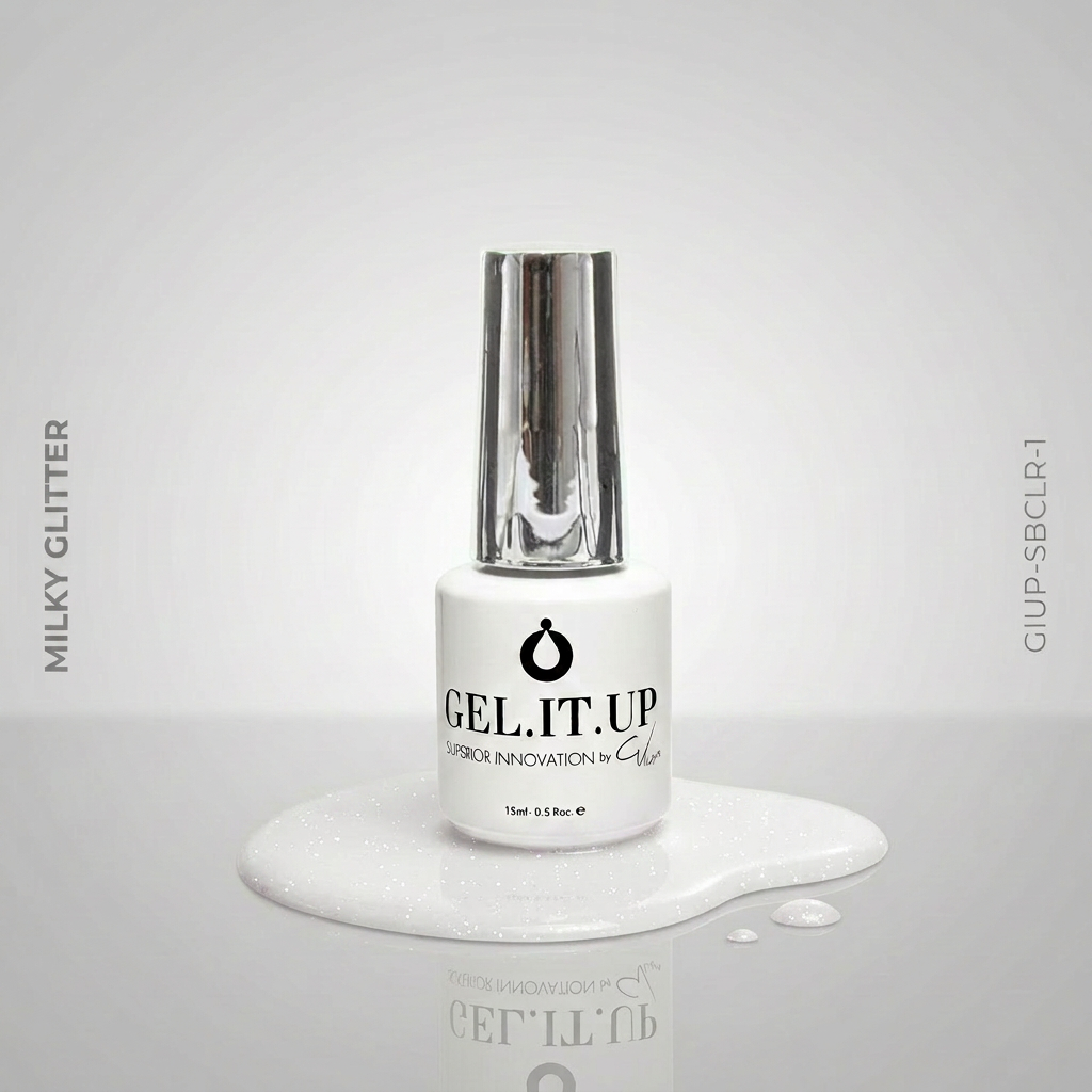 Gel It Up 5-in-1 Superior Base Coat Milky Glitter